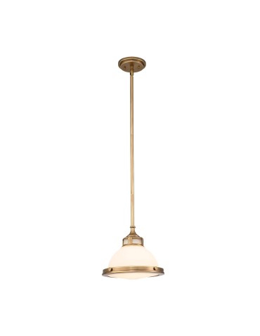 Elstead Lighting Amelia small pendant lamp - 1 light source - Old brass HK-AMELIA-P-S-HB