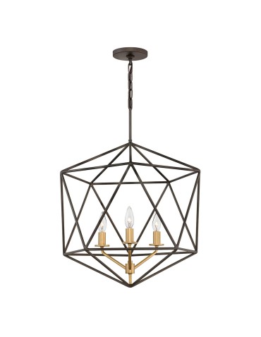 Elstead Lighting Lampa wisząca / Żyrandol Astrid - 3 źródła światła HK-ASTRID-3P