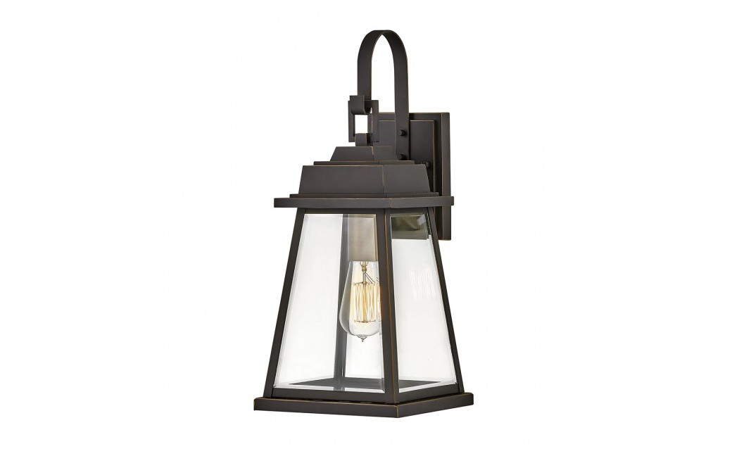 Elstead Lighting Średnia latarnia naścienna Bainbridge - 1 źródło światła IP44 HK-BAINBRIDGE-M-OZ