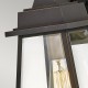 Elstead Lighting Średnia latarnia naścienna Bainbridge - 1 źródło światła IP44 HK-BAINBRIDGE-M-OZ