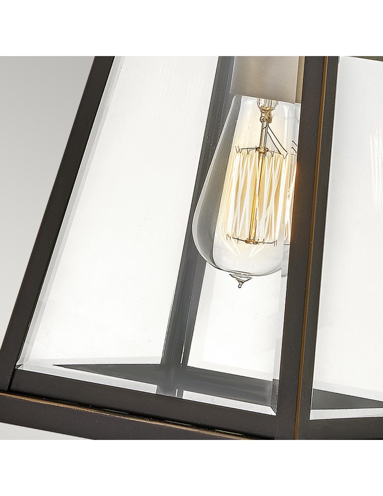Outdoor wall lamps - Elstead Lighting Bainbridge medium wall lantern - 1 light source IP44 HK-BAINBRIDGE-M-OZ - product kolory-swiatla.pl 4