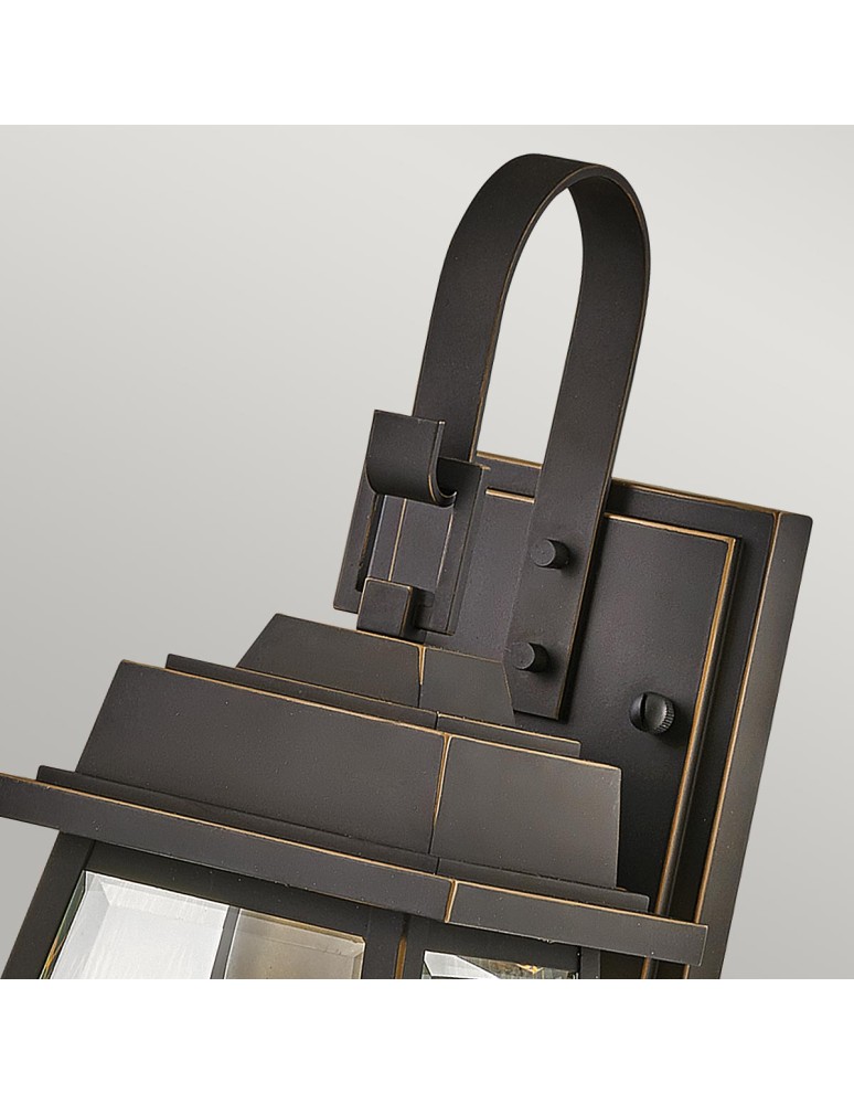 Outdoor wall lamps - Elstead Lighting Small wall lantern Bainbridge - 1 light source IP44 HK-BAINBRIDGE-S-OZ - product kolory-swiatla.pl 2