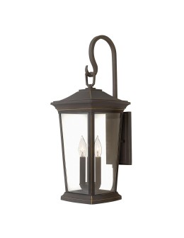 Elstead Lighting Large Bromley wall lantern - 3 light sources IP44 HK-BROMLEY2-L