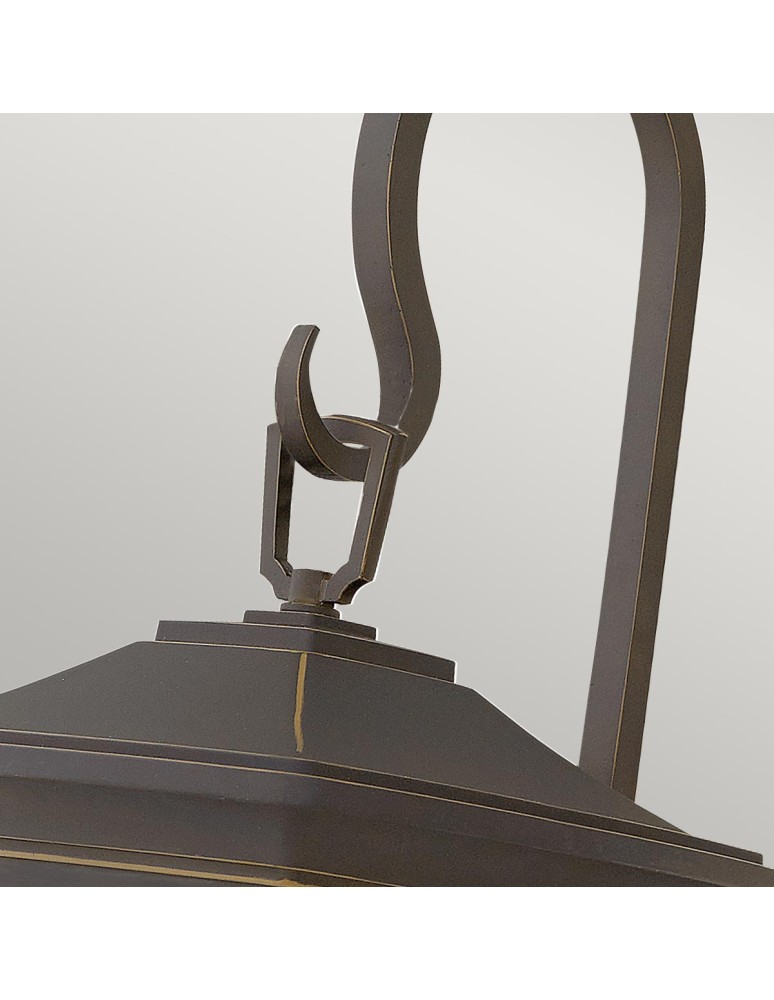 Elstead Lighting Duża latarnia naścienna Bromley - 3 źródła światła IP44 HK-BROMLEY2-L