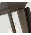 Elstead Lighting Duża latarnia naścienna Bromley - 3 źródła światła IP44 HK-BROMLEY2-L