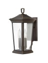 Elstead Lighting Bromley medium wall lantern - 2 light sources IP44 HK-BROMLEY2-M