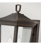 Elstead Lighting Średnia latarnia naścienna Bromley - 2 źródła światła IP44 HK-BROMLEY2-M