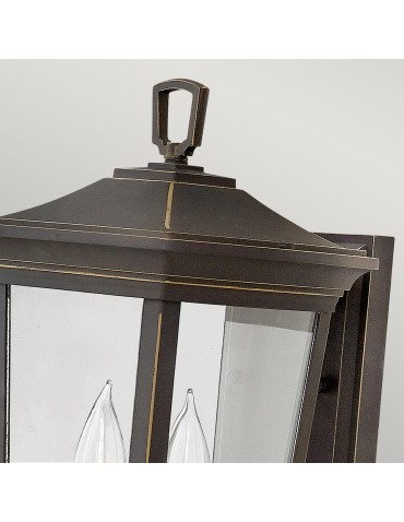 Elstead Lighting Bromley medium wall lantern - 2 light sources IP44 HK-BROMLEY2-M - product 2