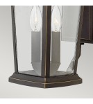 Elstead Lighting Średnia latarnia naścienna Bromley - 2 źródła światła IP44 HK-BROMLEY2-M