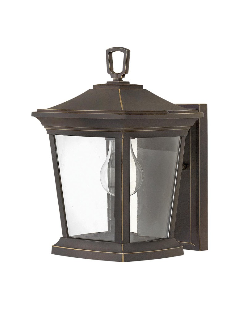 Outdoor wall lamps - Elstead Lighting Small wall lantern Bromley - 1 light source IP44 HK-BROMLEY2-S - product kolory-swiatla.pl 1