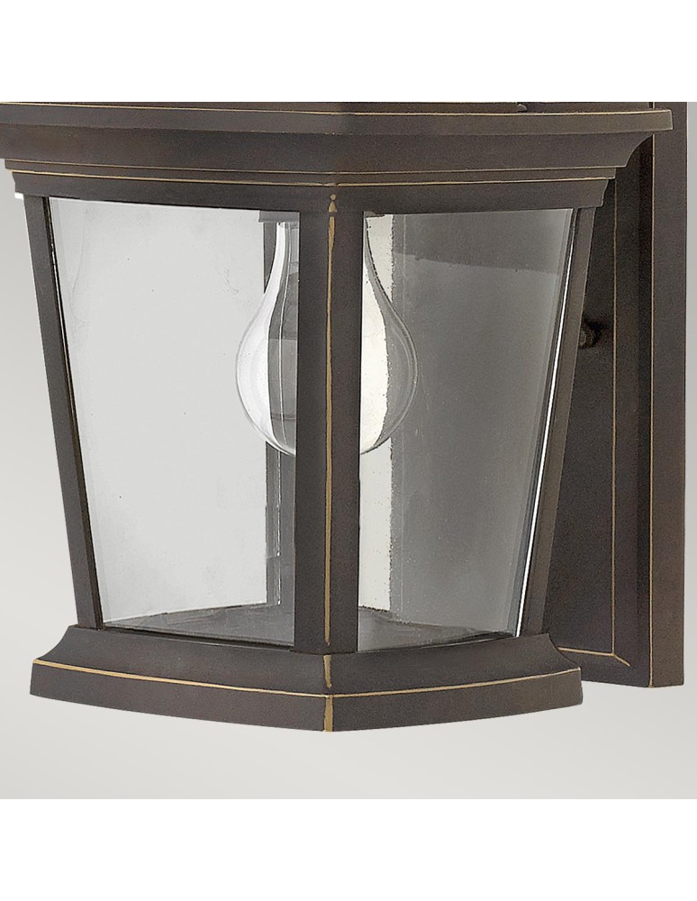 Outdoor wall lamps - Elstead Lighting Small wall lantern Bromley - 1 light source IP44 HK-BROMLEY2-S - product kolory-swiatla.pl 4