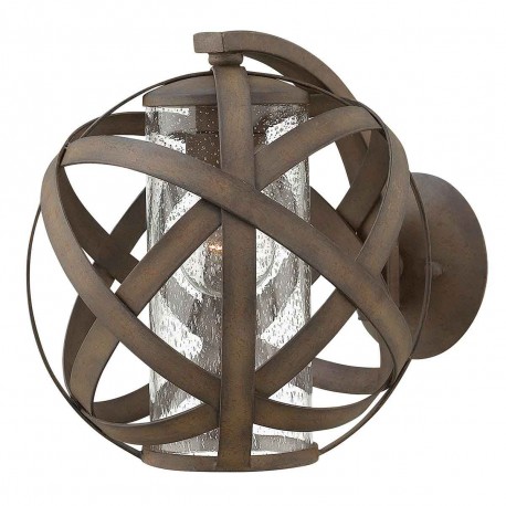 Elstead Lighting Mała latarnia naścienna Carson - 1 źródło światła IP44 HK-CARSON1