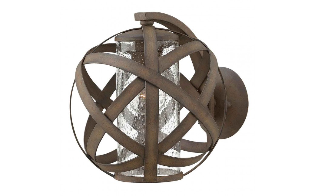 Elstead Lighting Mała latarnia naścienna Carson - 1 źródło światła IP44 HK-CARSON1
