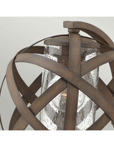 Elstead Lighting Mała latarnia naścienna Carson - 1 źródło światła IP44 HK-CARSON1 - produkt 2