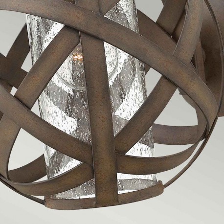 Elstead Lighting Mała latarnia naścienna Carson - 1 źródło światła IP44 HK-CARSON1