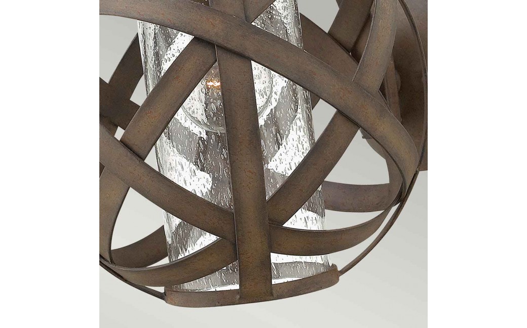 Elstead Lighting Mała latarnia naścienna Carson - 1 źródło światła IP44 HK-CARSON1