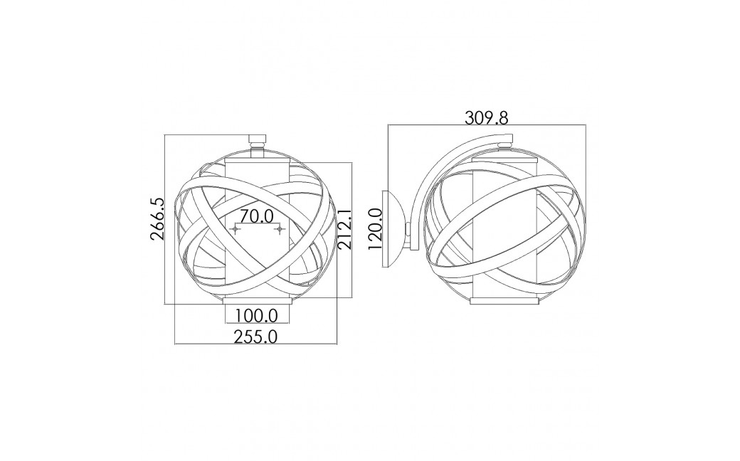 Elstead Lighting Mała latarnia naścienna Carson - 1 źródło światła IP44 HK-CARSON1