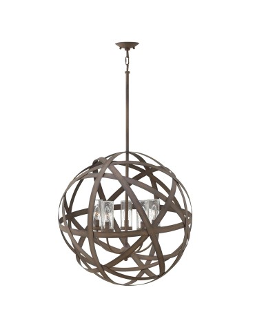 Elstead Lighting Latarnia wisząca Carson - 5 źródeł światła IP44 HK-CARSON-5P