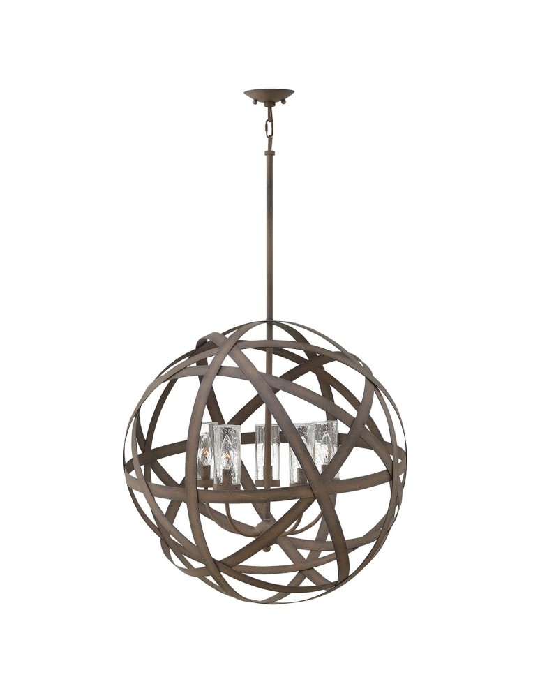 Elstead Lighting Carson pendant lantern - 5 light sources IP44 HK-CARSON-5P