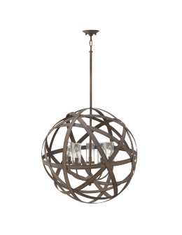 Elstead Lighting Latarnia wisząca Carson - 5 źródeł światła IP44 HK-CARSON-5P