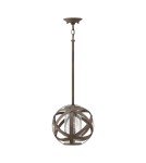 Outdoor pendant lamps - Elstead Lighting Carson pendant lantern - 1 light source IP44 HK-CARSON-P - product 1