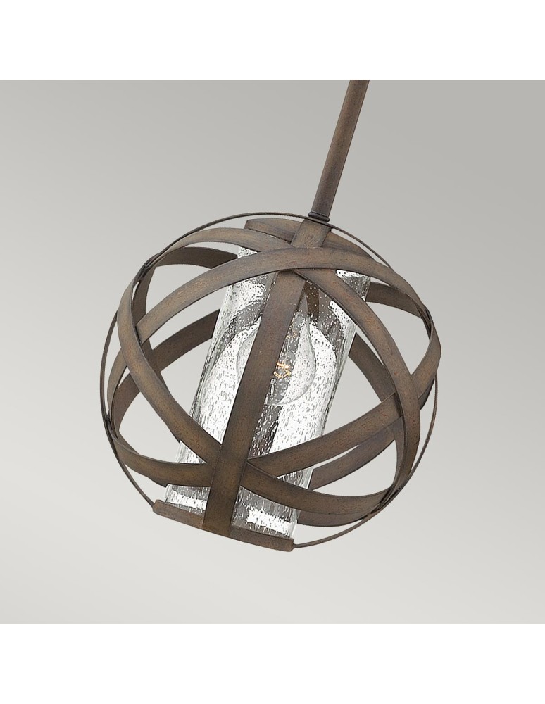 Elstead Lighting Latarnia wisząca Carson - 1 źródło światła IP44 HK-CARSON-P