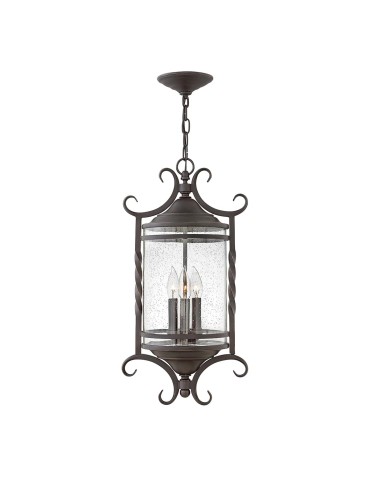 Elstead Lighting Casa pendant lantern - 3 light sources IP44 HK-CASA8