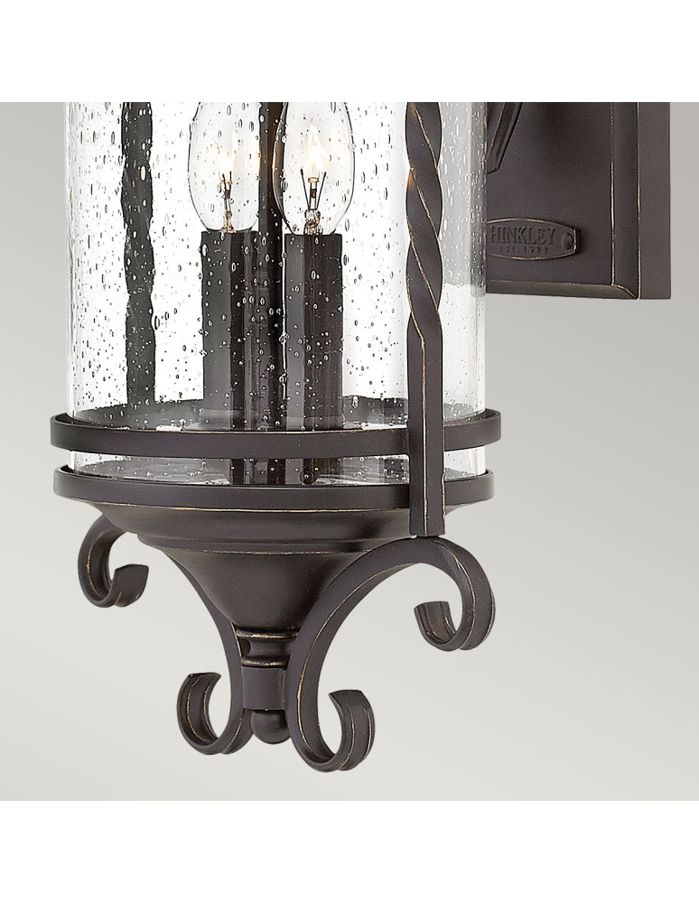 Outdoor wall lamps - Elstead Lighting Casa wall lantern - 2 light sources IP44 HK-CASA-M - product kolory-swiatla.pl 3