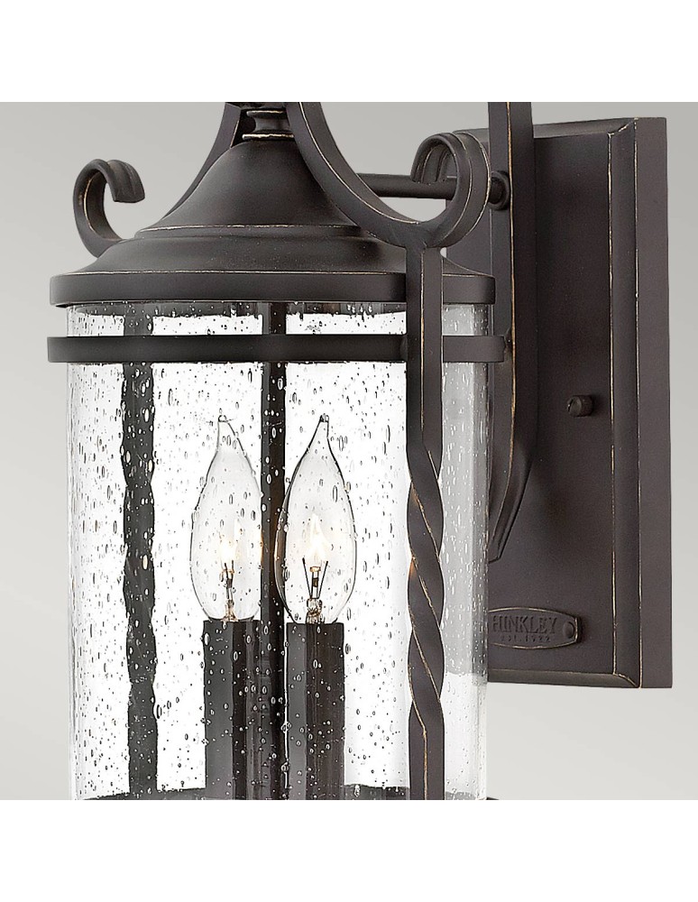 Outdoor wall lamps - Elstead Lighting Casa wall lantern - 2 light sources IP44 HK-CASA-M - product kolory-swiatla.pl 4