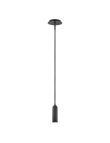 Elstead Lighting Dax small LED pendant lamp - Black HK-DAX-MP-BK