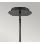 Pendant lamps - Elstead Lighting Dax small LED pendant lamp - Black HK-DAX-MP-BK - product 2