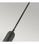 Elstead Lighting Mała lampa wisząca LED Dax - Czarna HK-DAX-MP-BK