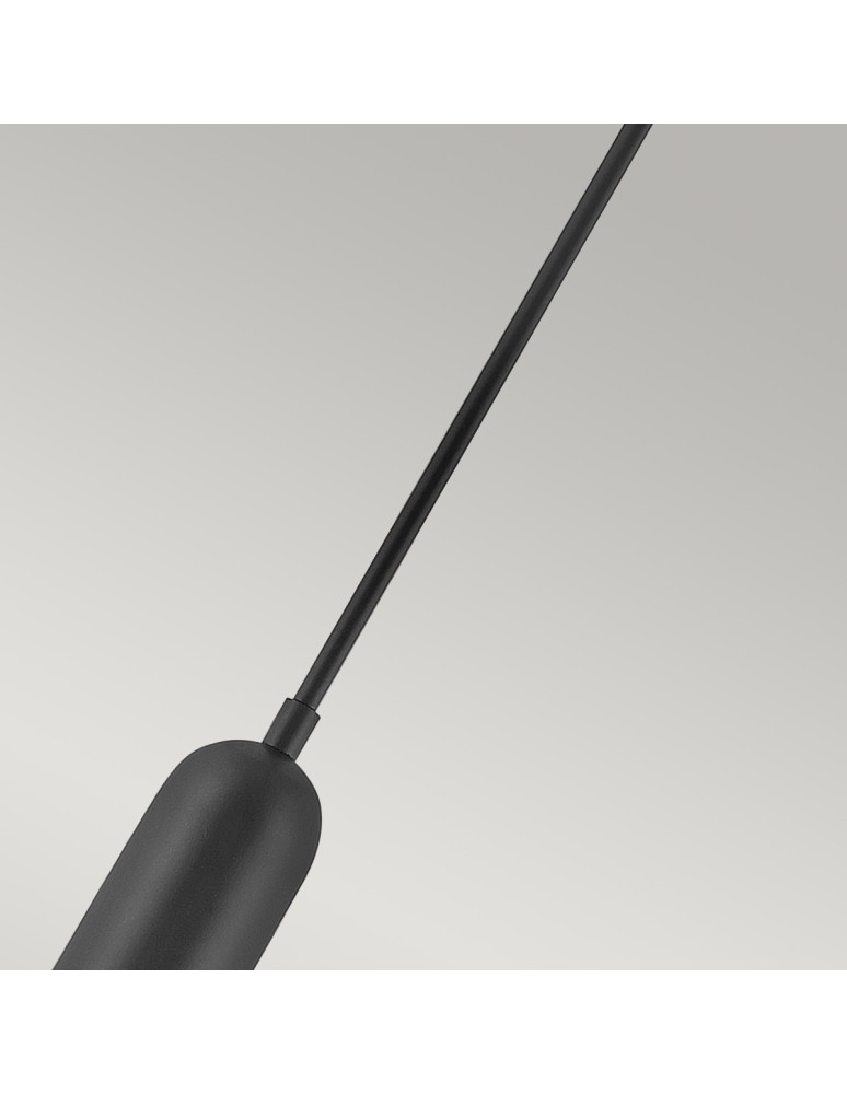 Pendant lamps - Elstead Lighting Dax small LED pendant lamp - Black HK-DAX-MP-BK - product kolory-swiatla.pl 4