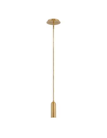 Elstead Lighting Dax small LED pendant lamp - Old brass HK-DAX-MP-HB