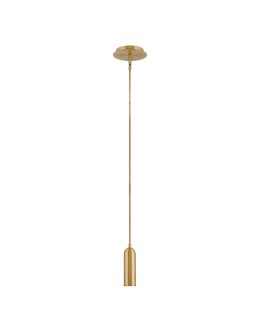 Elstead Lighting Mała lampa wisząca LED Dax - Stary mosiądz HK-DAX-MP-HB