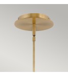 Pendant lamps - Elstead Lighting Dax small LED pendant lamp - Old brass HK-DAX-MP-HB - product 2