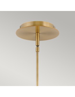 Elstead Lighting Dax small LED pendant lamp - Old brass HK-DAX-MP-HB - product 2