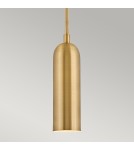 Pendant lamps - Elstead Lighting Dax small LED pendant lamp - Old brass HK-DAX-MP-HB - product 3
