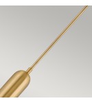 Elstead Lighting Mała lampa wisząca LED Dax - Stary mosiądz HK-DAX-MP-HB