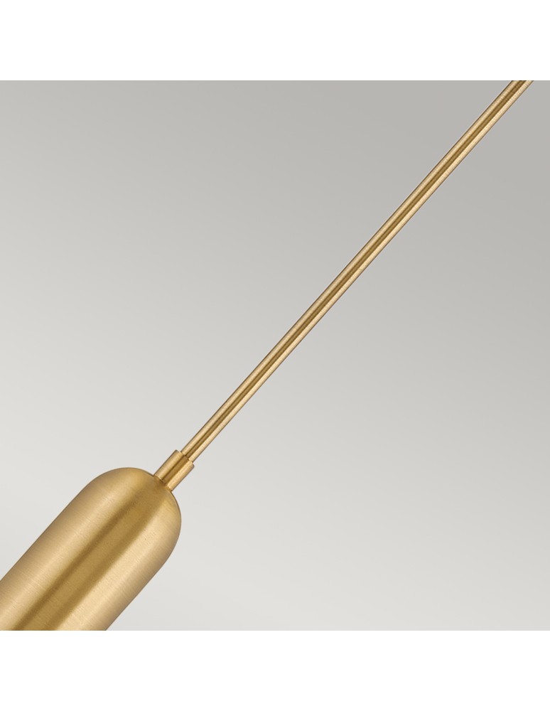 Elstead Lighting Mała lampa wisząca LED Dax - Stary mosiądz HK-DAX-MP-HB