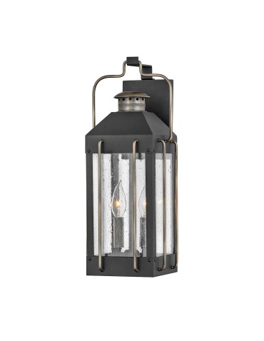Elstead Lighting Fitzgerald medium wall lantern - 2 light sources IP44 HK-FITZGERALD2-M