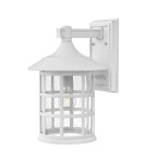 Outdoor wall lamps - Elstead Lighting Large Freeport wall lantern - 1 light source - Textured white IP44 HK-FREEPORT2-L-TWH - product 1