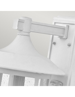 Elstead Lighting Duża latarnia naścienna Freeport - 1 źródło światła - Teksturowana biel IP44 HK-FREEPORT2-L-TWH - produkt 2