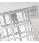 Outdoor wall lamps - Elstead Lighting Large Freeport wall lantern - 1 light source - Textured white IP44 HK-FREEPORT2-L-TWH - product 3