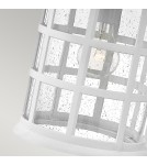 Outdoor wall lamps - Elstead Lighting Large Freeport wall lantern - 1 light source - Textured white IP44 HK-FREEPORT2-L-TWH - product 4