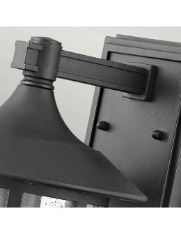 Elstead Lighting Freeport medium wall lantern - 1 light source - Textured black IP44 HK-FREEPORT2-M-TBK - product 2