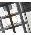 Elstead Lighting Średnia latarnia naścienna Freeport - 1 źródło światła - Teksturowana czerń IP44 HK-FREEPORT2-M-TBK