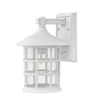 Outdoor wall lamps - Elstead Lighting Freeport medium wall lantern - 1 light source - Textured white IP44 HK-FREEPORT2-M-TWH - product 1