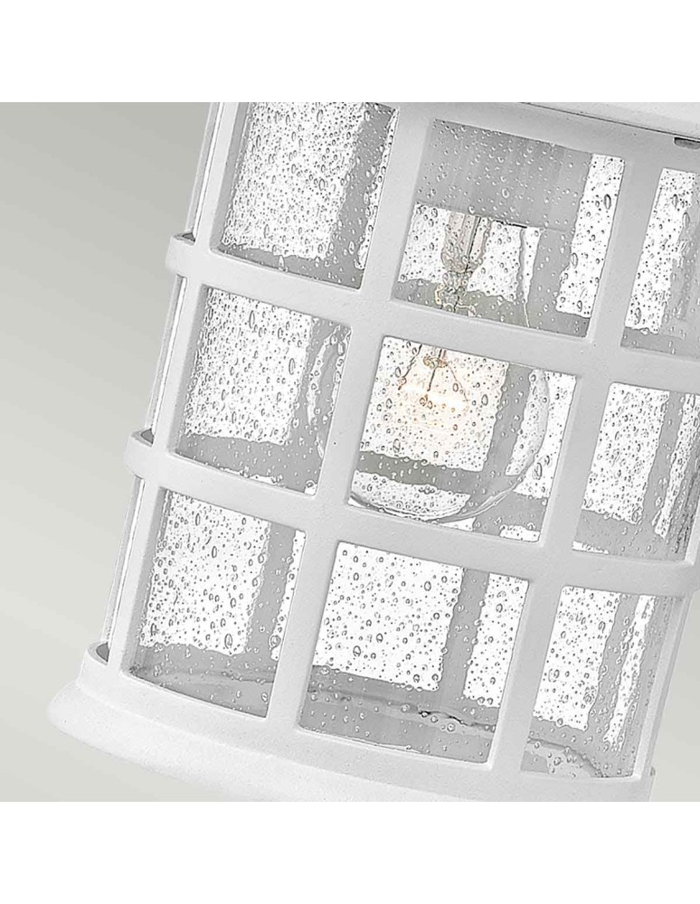 Outdoor wall lamps - Elstead Lighting Freeport medium wall lantern - 1 light source - Textured white IP44 HK-FREEPORT2-M-TWH - product kolory-swiatla.pl 4
