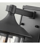 Outdoor wall lamps - Elstead Lighting Freeport small wall lantern - 1 light source - Textured black IP44 HK-FREEPORT2-S-TBK - product 2
